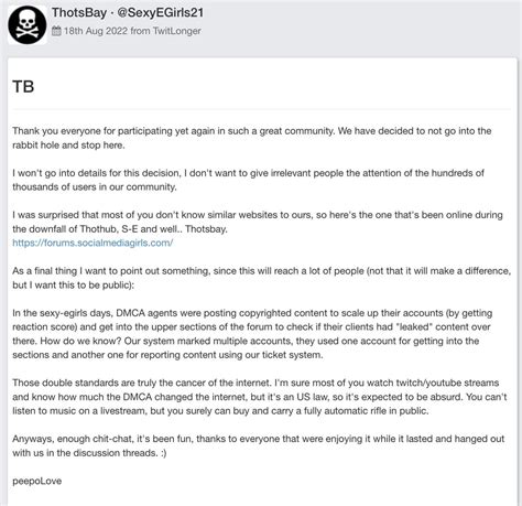 thotbay|The biggest Forum for OnlyFans Piracy has been shut down due .